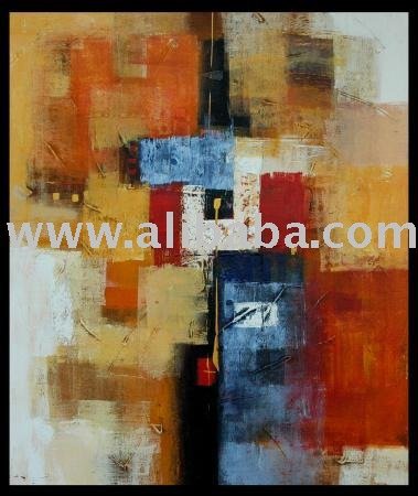Abstract Squares Painting