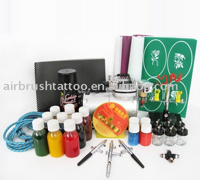 Temporary Airbrush Tattoo Kit