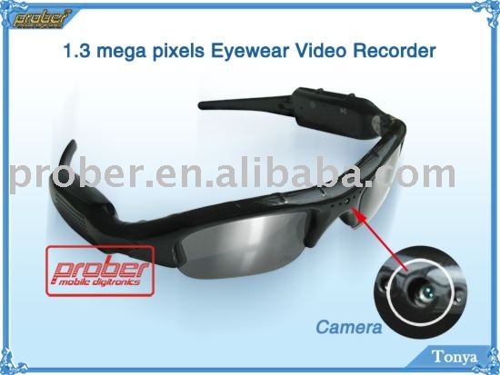 Mini camera/Mini Recorder sunglasses/wireless Camera/secret camera glasses 