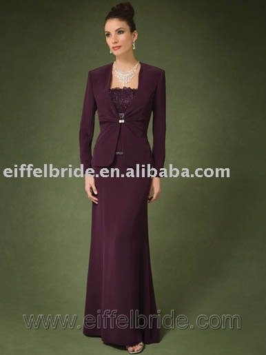 XL09280 sell wedding dress evening dressdark purple evening gownformal