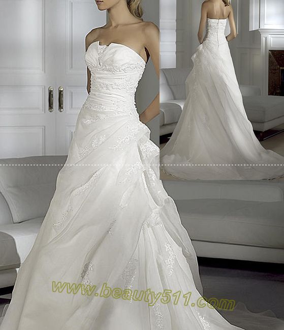 EUROPEANSTYLE gorgeous wedding dresswedding gown bridal gown UOW 106