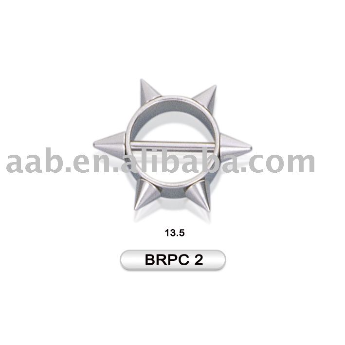 Body piercing / body jewelry nipple piercing BRPC2