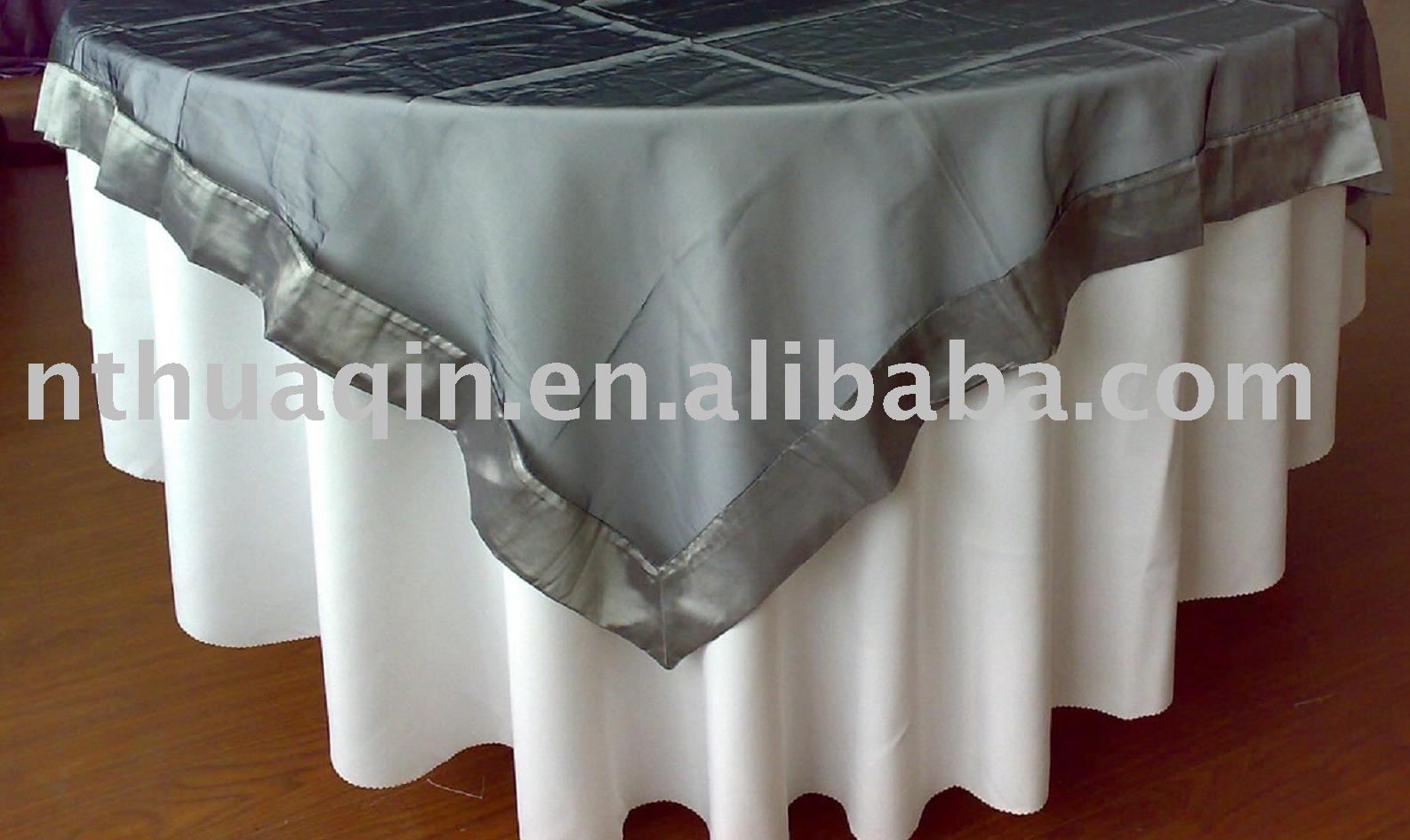 Hotel table cloth & Overlay