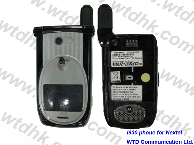 See larger image: Nextel i930 phone. Add to My Favorites. Add to My Favorites. Add Product to Favorites; Add Company to Favorites