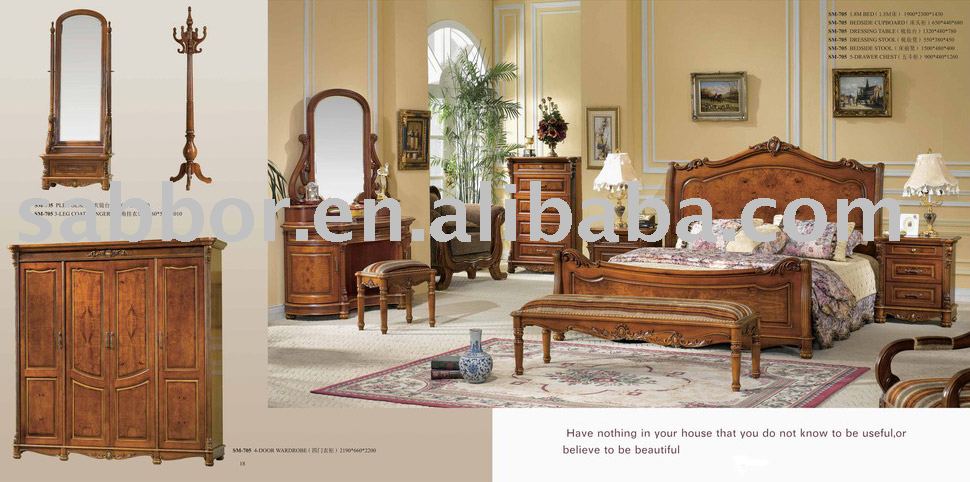 solid bedroom furniture on Solid Wood Bedroom Furniture Sm 705  Sales  Buy Solid Wood Bedroom