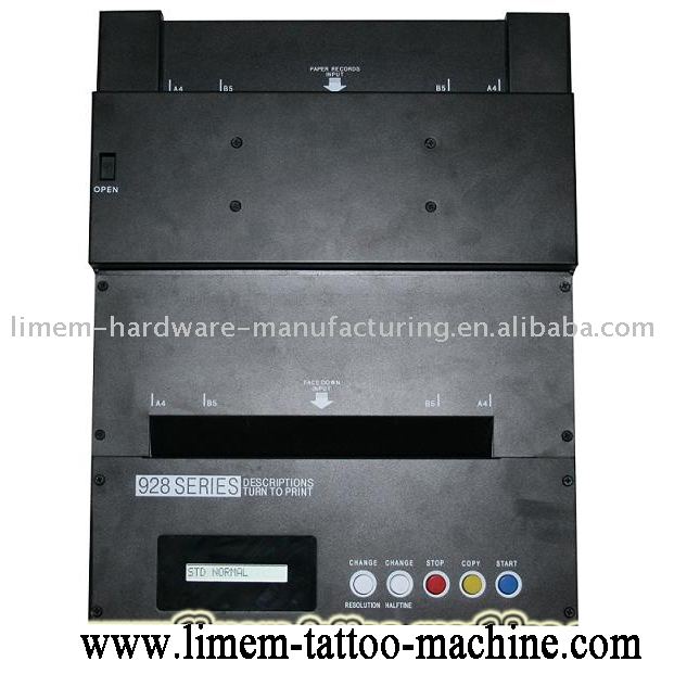 See larger image: tattoo thermal copier 928 series. Add to My Favorites