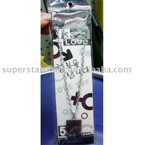 See larger image: tattoo necklace, plastic jewelry, tattoo products.