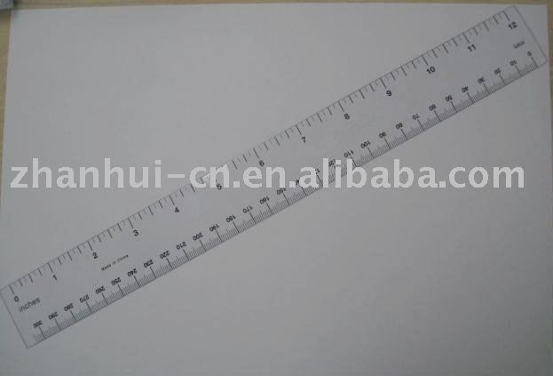 actual size ruler inches. life size sky angelruler,