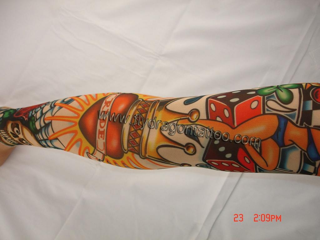 forearm skull tattoo sleeve