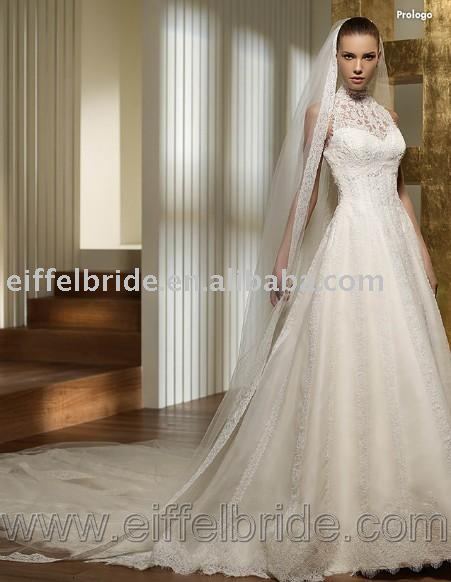 3497 new 09 style wedding dress petite long sleeve wedding dresses