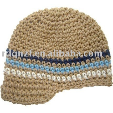 Over 400 Free Crocheted Hat Patterns at AllCrafts.net