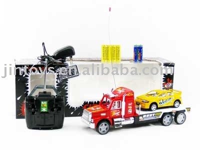 R C Tow Truck 4Ways with light and music4wd rc truck AH6332
