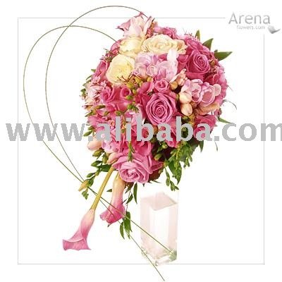 Lilies And Roses. Pink Calla Lilies amp; Roses