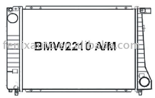 Radiator Model for BMW E30 320i 325i 325ix