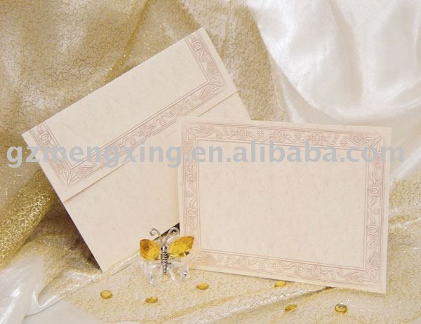 pretty chic special paper wedding invitation cards wedding decorations