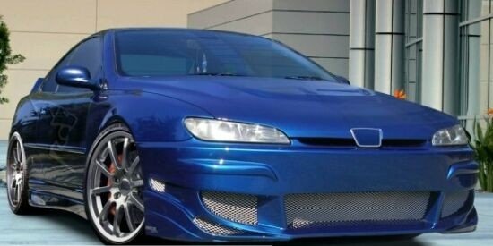 Peugeot 406 Coupe Tuning. Peugeot 406 Coupe Front