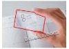Portable PVC palm magnifier BHM-09