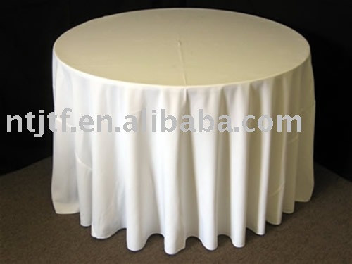 table cloth cover white polyester table cloth wedding tablecloth