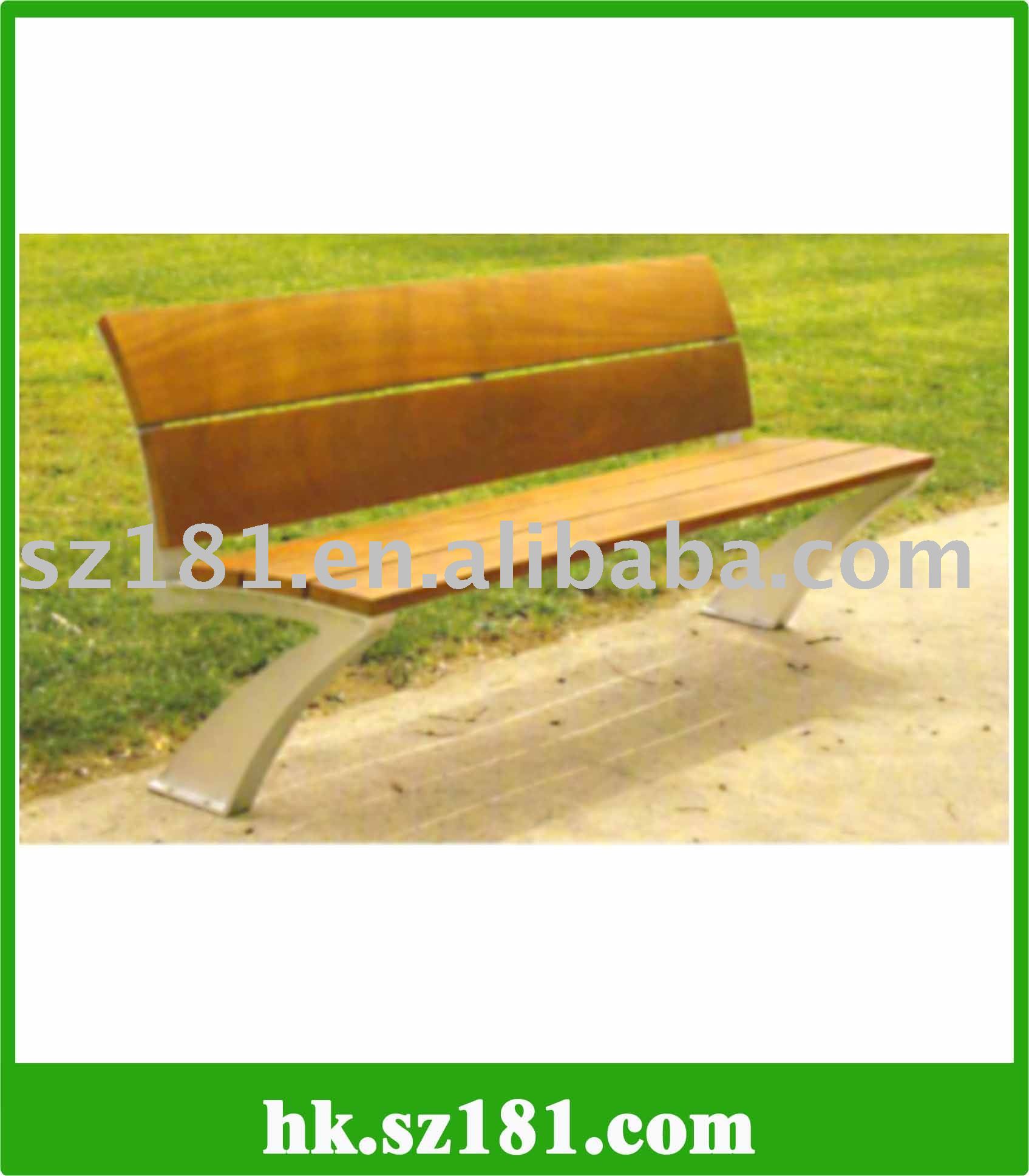 Outdoor Wooden Bench