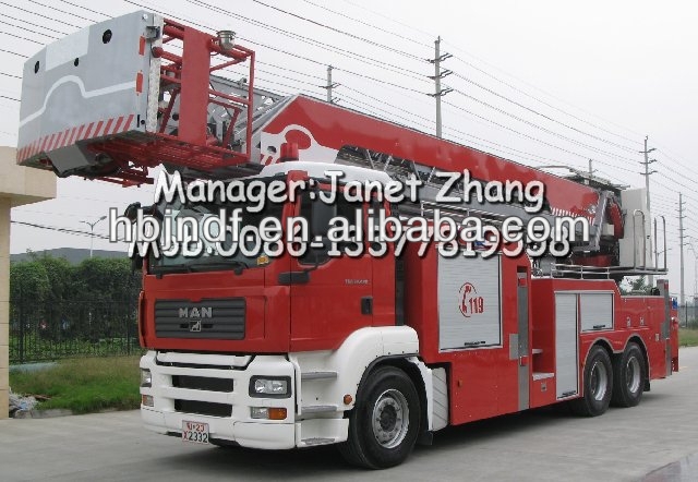 See larger image MAN aerial platform fire truck