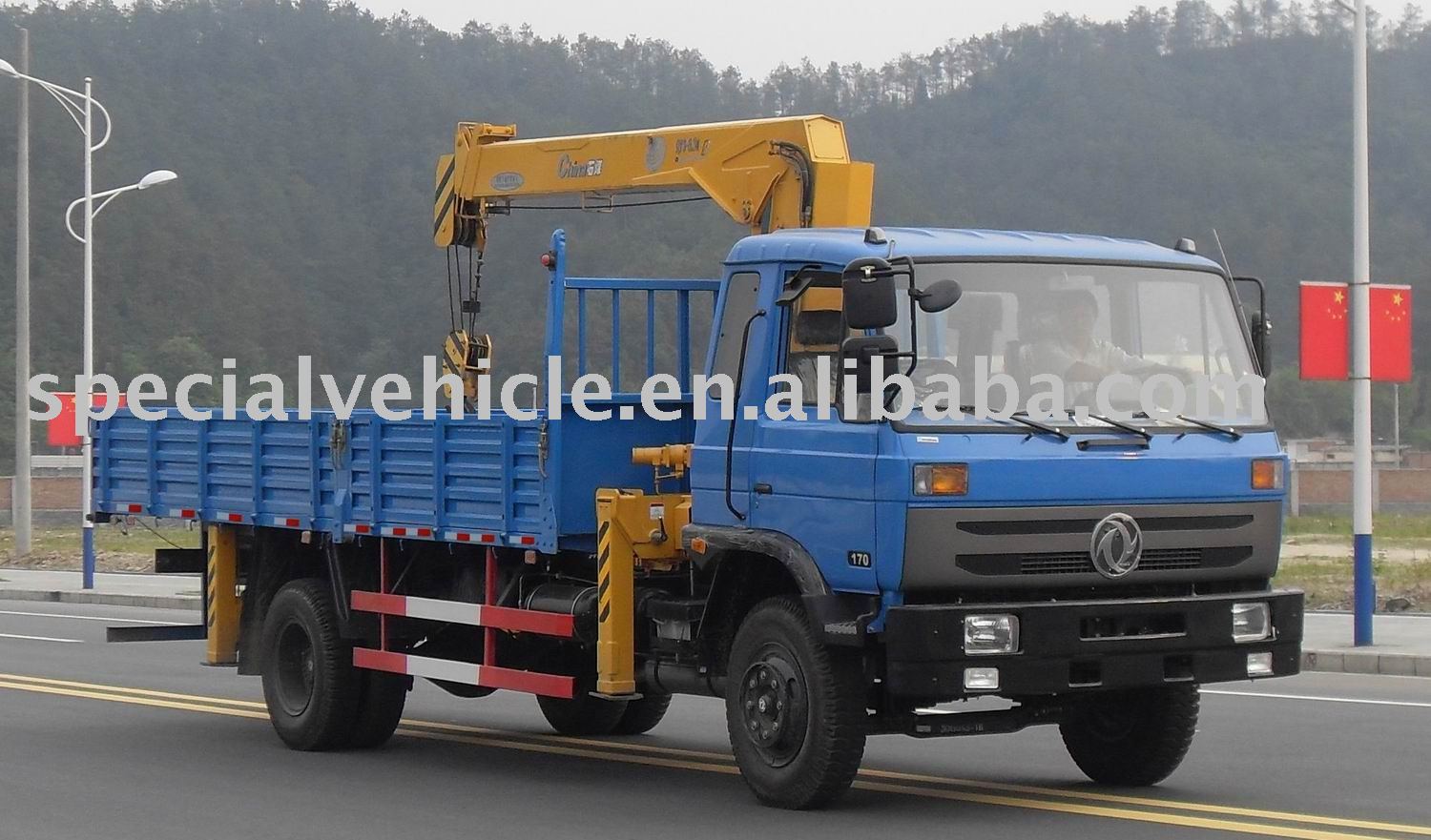 crane truck EQ5120JSQF1(China crane truck EQ5120JSQF1(China