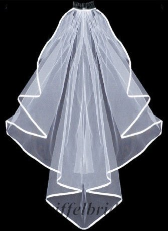 VE0063 belt side wedding veil bride veil and fashion type veil