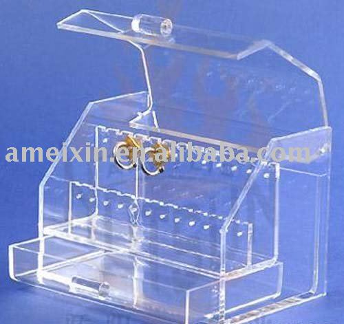Acrylic jewelry revolving display case in Collectibles - Shop at Acrylic jewelry revolving display case in Collectibles - Shop at