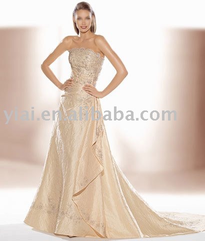 suzhou wedding gown in China lace corset HS0369