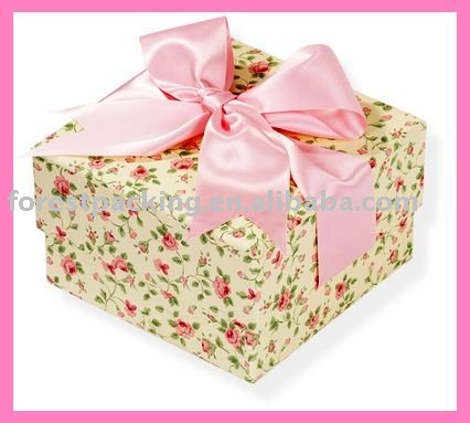 wedding paper gift box