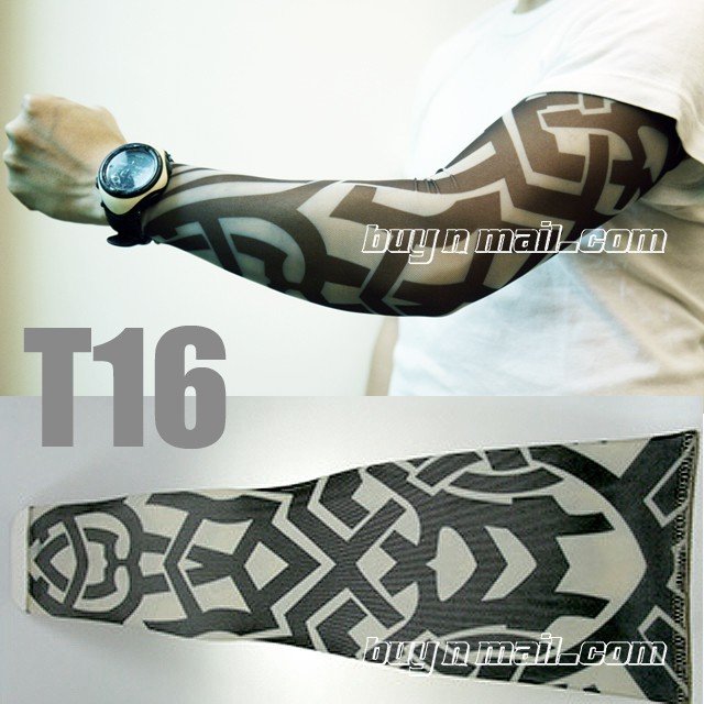 tribal body tattoos. nylon tattoo arm sleeves/ody