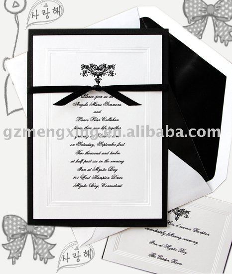 beautiful wedding cards wedding decorationsUA056