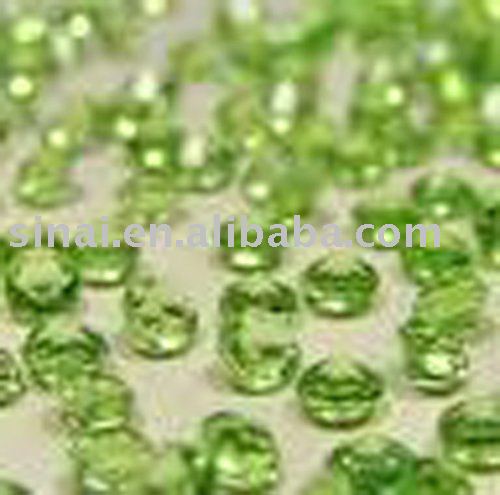 Jade Green Diamond Confetti Wedding Table Decoration
