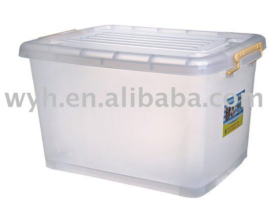 a plastic box