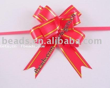 Flower Pull Bows ribbon for wedding decoration