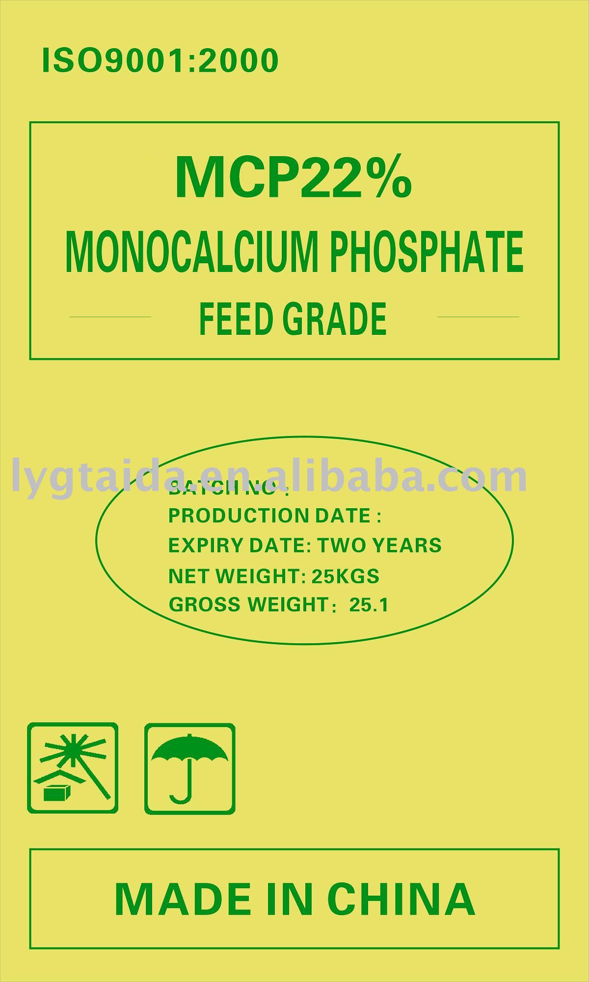 Fabrication du phosphate monocalcique