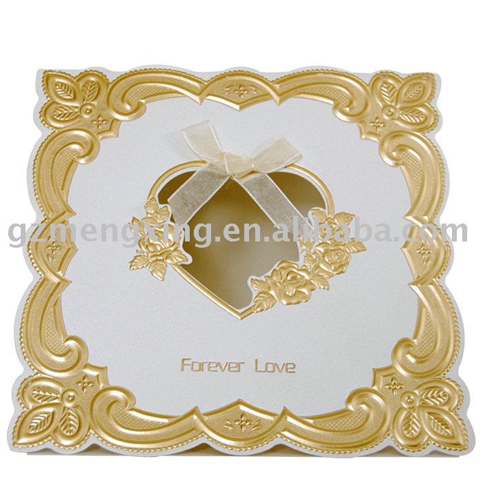 royal beautiful wedding invitation cards wedding decorations wedding favor