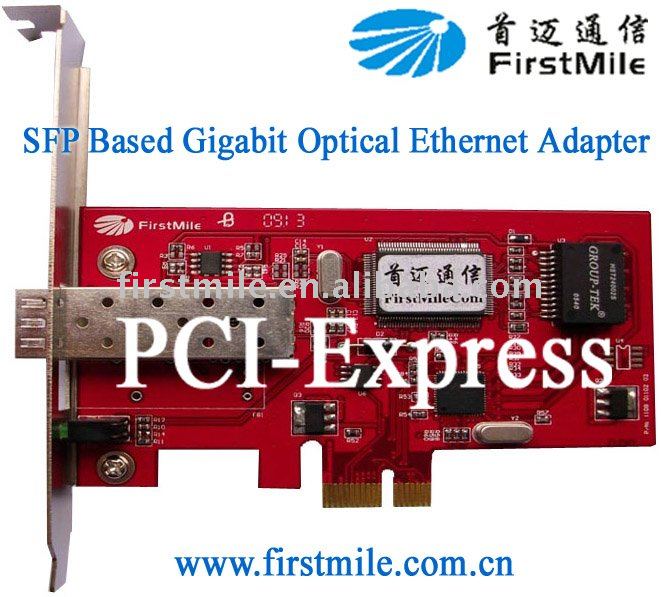 pci e slot. PCI-E Optical Server Adapter