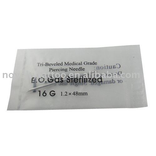 See larger image: Novelty Tattoo Sterile Body Piercing Needles