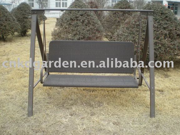 resin wicker swing chair outdoor wicker furniture, View wicker ...