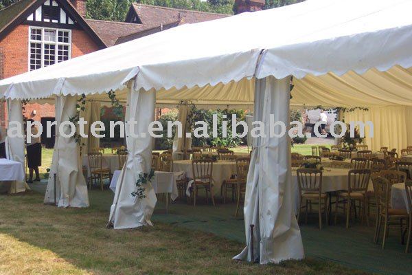 Our wedding tent 39s frame use hard pressed extruded aluminum alloy