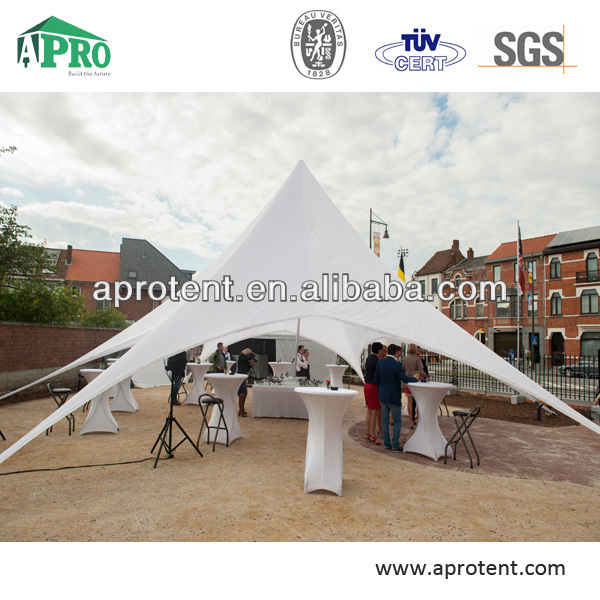 Our wedding party tent's frame use hard pressed extruded aluminum alloy