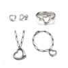 Jewelry accessories heart jewelry Rings jewelry sets AS11
