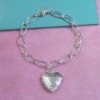 Corazón de imitación de joyería de plata pulsera AccessoriesCharm NH068