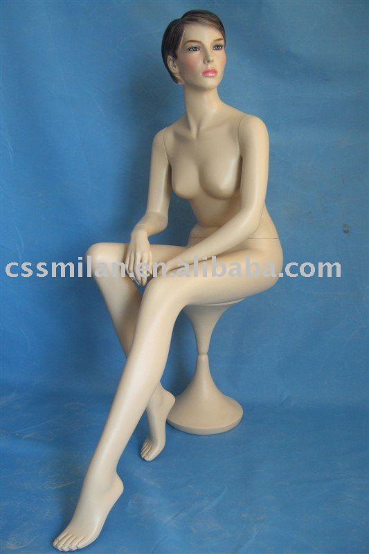 mannequins sitting