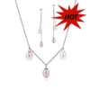 crystal pearls jewellery AS84