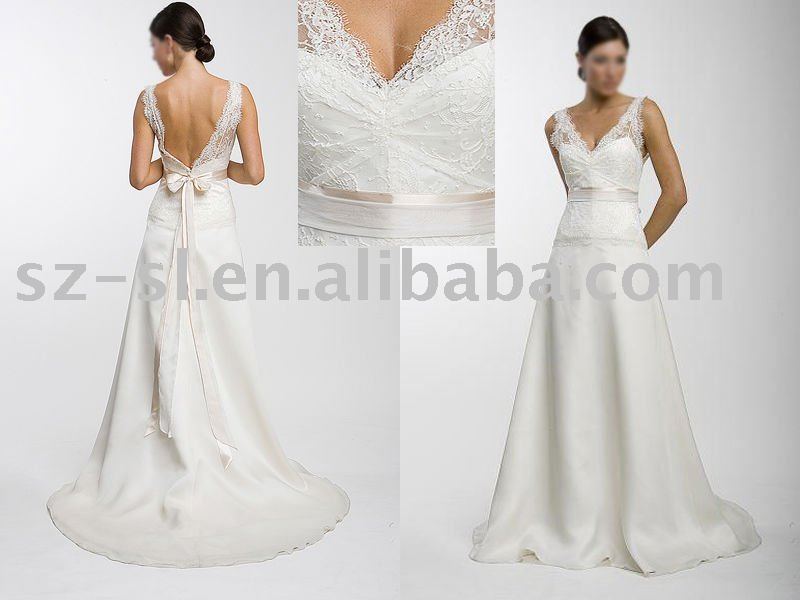 Bridal dress low back SL3178 
