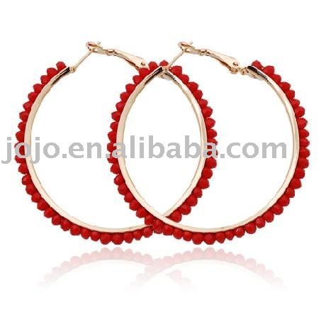  Crystal Earrings on Red Crystal Round Earrings Sales  Buy Red Crystal Round Earrings