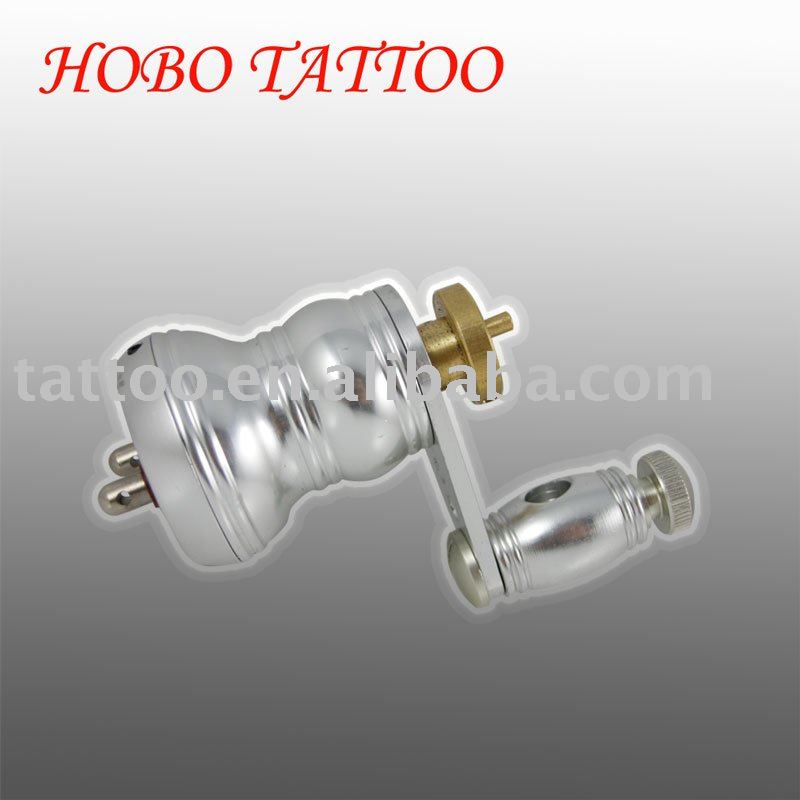 New Black Rotary Tattoo Machine Gun Grip Tip Hot Sell Silent