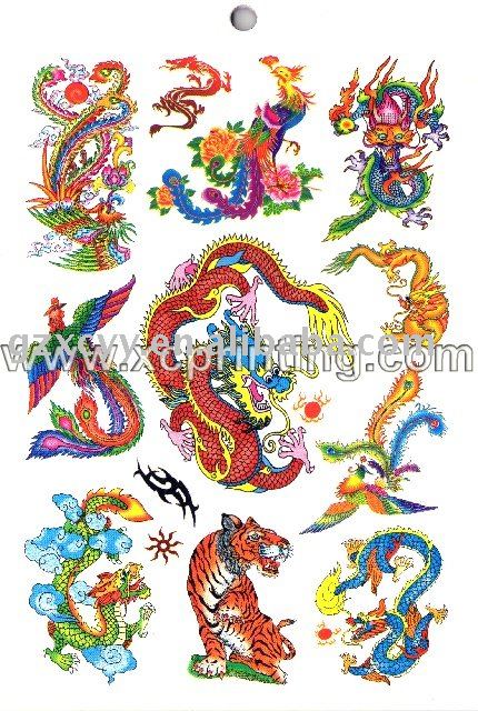 See larger image dragon Tattoo Sticker