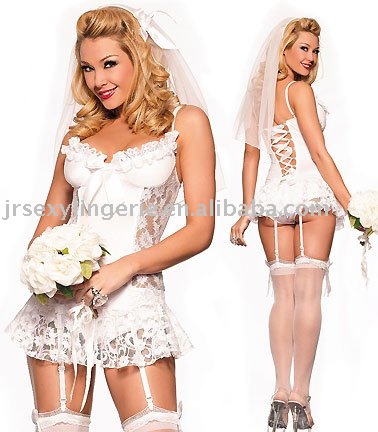 wedding dress naughty